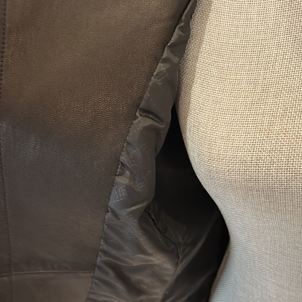Cole Haan Leather Jacket - Picture 6 of 8